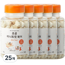 조공 반려동물 미니트릿 동결건조 간식, 북어, 17g, 25개