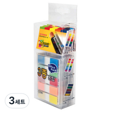 엠플래그 인덱스 혼합 지그재그 오피스팩 3종, 3세트