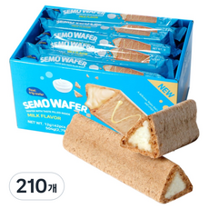 세모 와퍼 밀크맛, 210개, 12g