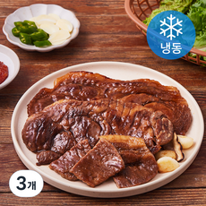 건강한끼 양념 돼지 칼집 왕구이 (냉동), 1kg, 3개