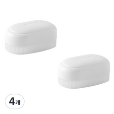 奧可羅 領口局部髒污去除 手持式洗衣清潔器, 白色, 4個