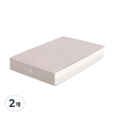 Sosomoongoo 夢光月路 A4便條紙, 夢幻灰, 170張, 2個