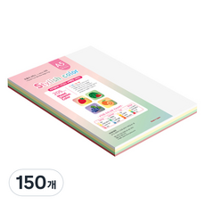 종이문화 스타일리쉬 두꺼운 혼합색지 04 SS Winter 205g, 150개, A5