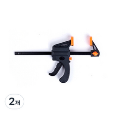 F型夾 10.16cm, 2個