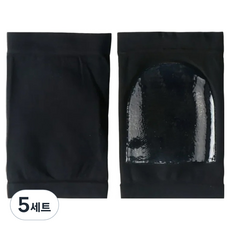 피앤케이 실리콘 뒷꿈치보호 보습 패드 양말 2p, 5세트, 50g