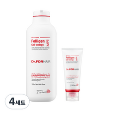 닥터포헤어 폴리젠 셀에너지 샴푸 500ml + 100ml, 4세트