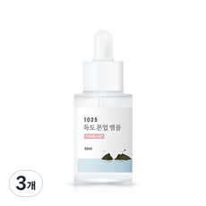 라운드랩 1025 독도 톤업 앰플, 3개