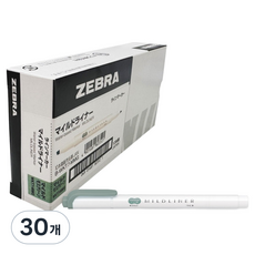 ZEBRA 斑馬牌 MILDLINER, 苔蘚綠, 30個