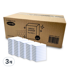 善宇Land 頑固汙漬清潔神奇海綿 本體 中型 50入, 3個