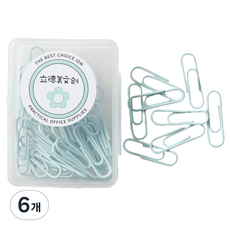라이크존 다양한 클립 민트 28mm, 6개, 50개입