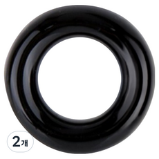 KaXIYa 揮桿重量環, 黑色, 2個