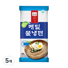 메밀꽃필무렵 봉평촌 메밀물냉면, 600g, 5개