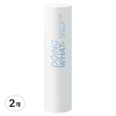 두잉왓 아쿠아 필터 립밤, 3.8g, 2개