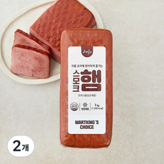 마트킹스초이스 스모크햄, 1kg, 2개