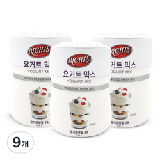 RICHIS 優格混合沖泡粉, 520g, 1個裝, 9個