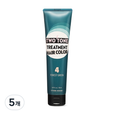 에뛰드하우스 투톤트리트먼트 헤어컬러 매니큐어, 4호 포레스트 그린, 5개
