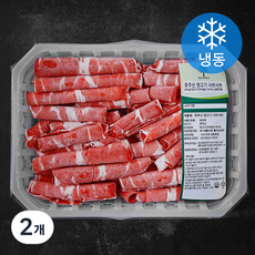 이플원 양고기 샤브샤브용 (냉동), 2개, 600g