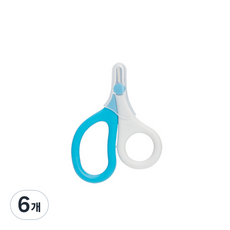 Bau Market 嬰兒指甲剪, 6個, 藍色