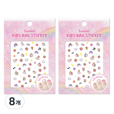 투미니 키즈 네일스티커, T018, 8개