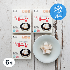 B&G 조리하기 간편한 선동대구살 (냉동), 100g, 6개