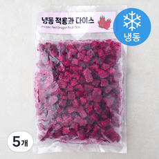 적용과 다이스 (냉동), 5개, 1kg