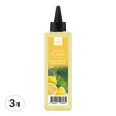 더허브샵 오일 디퓨저리필, 레몬 유칼립투스, 120ml, 3개
