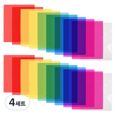 Recoz 教育美術工藝用彩色玻璃紙, 40個, 292 x 242 mm