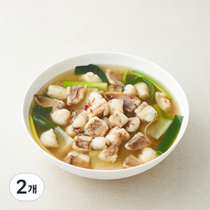 어부심 씨키트 맑은순살 아귀탕, 2개, 900g