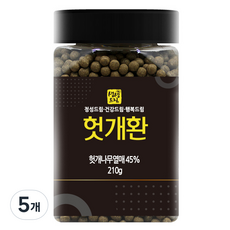 생생드림 헛개환 국산, 5개, 210g