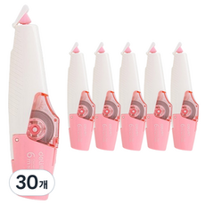 델리 수정테이프 K71461, 핑크, 30개