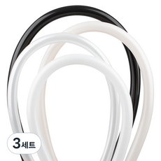 셈퍼텍스 요술풍선 160S 40p 세트, 화이트, 펄화이트, 파스텔더스크크림, 블랙(랜덤발송), 3세트
