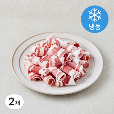 엘그로 미국산 가득담은 대패 우삼겹(냉동), 2개, 800g