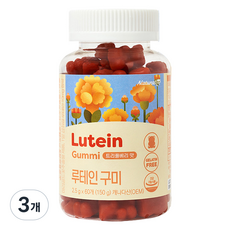 네추럴라이즈 루테인 구미, 60정, 3개