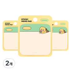 KAKAO FRIENDS KF圓形黏貼便利貼, 春植, 2個, 3片