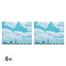 Monolike 便條紙, 東京照片3, 1入, 6個
