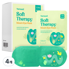 탐사 소프트 테라피 온열 스팀 찜질 아이마스크 포레스트향, 4개, 10개입