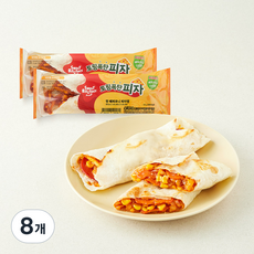 스윗밸런스 핫 페퍼로니 피자랩, 105g, 8개