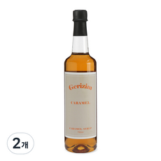 그리심 커피시럽 카라멜, 750ml, 2개