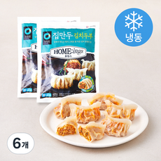 호밍스 집만두 김치두부 (냉동), 400g, 6개