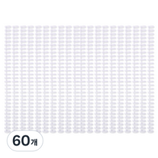 투데이리빙 30공 바인더 루즈링 CD_OOE_AL006Z, 퍼플, 60개, 12mm