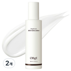 OBge 모이스처 올인원 로션, 200ml, 2개