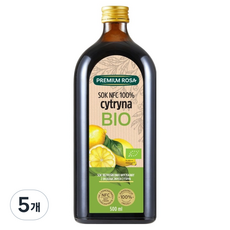 PREMIUM ROSA 有機原液檸檬汁, 500ml, 5개