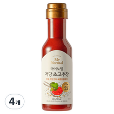 My Normal 低糖醋辣椒醬, 4個, 240g