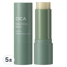 TONYMOLY 積雪草鎮靜精華棒 CICA SOLUTION BALM, 10g, 5支