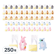 ABM 조립형 캐릭터 구디백, 랜덤발송, 250개