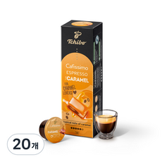 Tchibo 義式焦糖風味咖啡膠囊, 7.5g, 10顆, 2盒