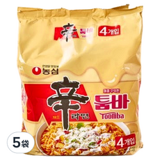 NONGSHIM 農心 奶油芝士辛辣麵 137g, 20包