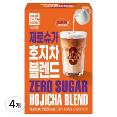 녹차원 제로슈가 호지차 블렌드, 10g, 7개입, 4개