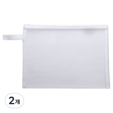 노바리움 A4 노트 기본 파우치 340 x 250 cm, 아이보리, 2개