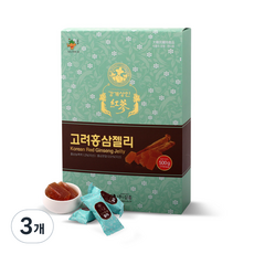 강개상인 홍삼젤리, 500g, 3개